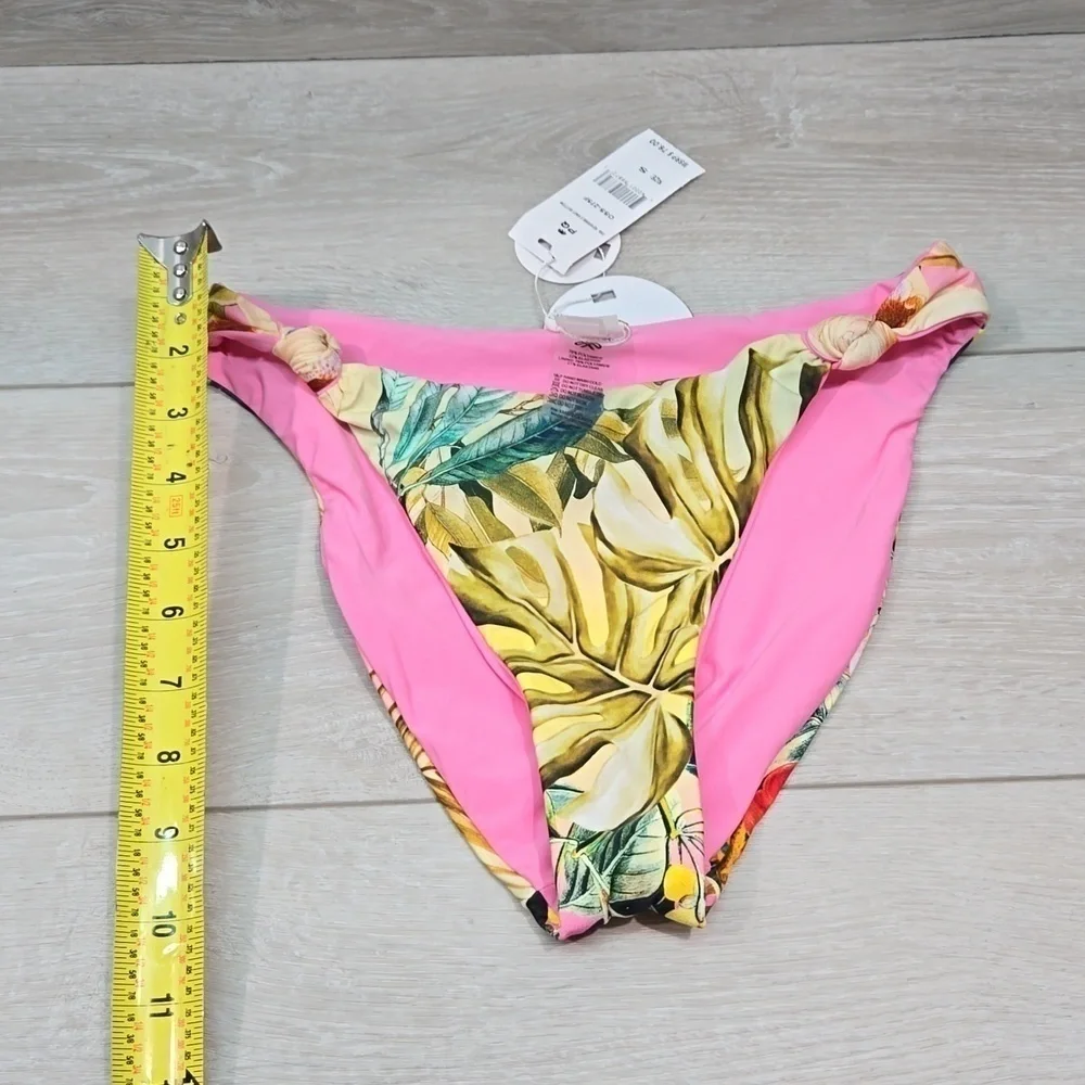 SoldNWT PQ Women OSS Reversible Knot bottom Swim sz S